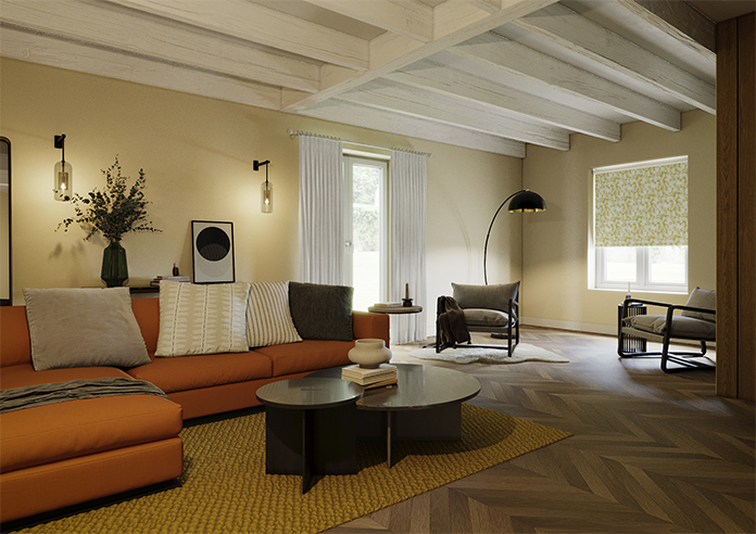 Leilani (Blackout), Golden Palm - Twist&Fit Roller Blind - Image 7